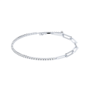 TENNISARMBAND GLIEDER SILBER 925/- ZIRKONIA