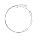 TENNISARMBAND GLIEDER SILBER 925/- ZIRKONIA