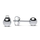 KUGELSTECKER GROSS SILBER RHODINIERT