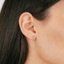 Ohrstecker Kreuz aus Silber