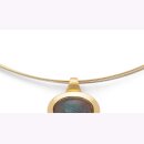 Bastian Inverun Halsreif Tonda Flexibel aus 925/- Silber...