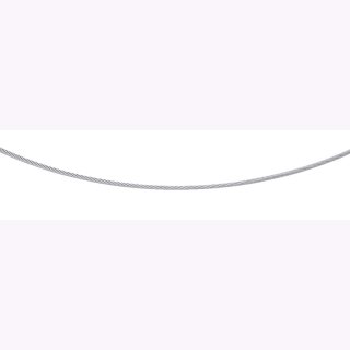 Halsreif aus Edelstahl mit Bajonett-Verschluß in 45cm