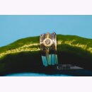 Brillantring in Wickeloptick aus 585/- Gold mit Brillant