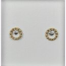Ohrstecker aus 585/- Gelbgold mit Brillant