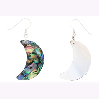 Ohrhänger aus Silber mit Paua-Shell