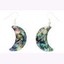 Ohrhänger aus Silber mit Paua-Shell