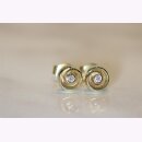 Ohrstecker 585/- Gold mit Brillant