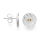Ohrstecker bastian inverun Diamond Silver Wave aus Silber und Gold mit Diamant