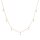 Sif Jakobs Halskette Ellera Piccolo aus vergoldetem Silber mit Zirkonia