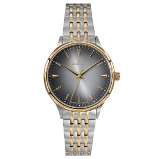 Damenuhr Dugena Grace bicolor Edelstahlband