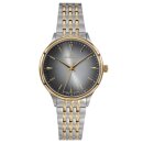Damenuhr Dugena Grace bicolor Edelstahlband