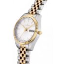 Damenuhr Dugena Venetia Metallband bicolor