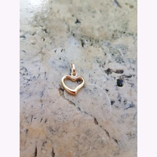 Anhänger Herz aus 585/- Gelbgold