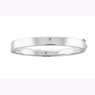 Armreif flache Form Silber