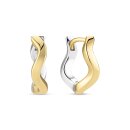 Sif Jakobs Creolen Ellera Waves Pianura aus Silber...