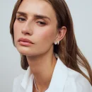 Sif Jakobs Ohrstecker Goccia Calare Piccolo Silber mit...