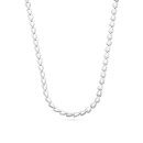 Sif Jakobs Halskette Heartbeat aus rhodiniertem Silber