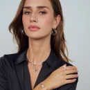 Sif Jakobs Armband Heartbeat aus rhodiniertem Silber