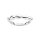 Sif Jakobs Ring Goccia Piccolo Pianura aus rhodiniertem Silber