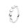 Sif Jakobs Ring Goccia Piccolo Pianura aus rhodiniertem Silber