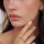 Sif Jakobs Ring Goccia Piccolo Pianura aus rhodiniertem Silber