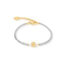 Coeur de Lion Armband Edge & Grace silber-gold