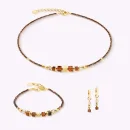 Coeur de Lion Creole Wave Cube Flow gold-braun