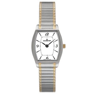 Damenuhr Dugena Luzern Weiß Bicolor