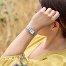 Damenuhr Dugena Luzern Weiß Bicolor