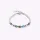 Coeur de Lion Armband Sparkling Cubes Fusion Chain silber-blau