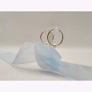 Creolen Süßwasserzuchtperlen Silber vergoldet