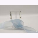 Creolen mit Zuchtperle Silber rhodiniert