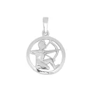 Anhänger Schütze 925/- Silber rhodiniert