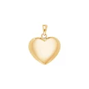 Herzanhänger 925/- Silber vergoldet