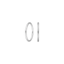 Creolen 16 mm mit Scharnier 925/- Silber