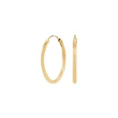 Creolen HOOP 20 mm 925/- Silber vergoldet