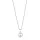 Collier Herz mit Zirkonia 925/- Silber rhodiniert