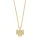 Halskette Engel mit Zirkonia 925/- Silber vergoldet