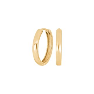 Creolen 19mm 925/- Silber vergoldet