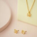 Halskette 925/- vg Schmetterling/Zirkonia