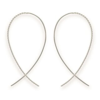 Bastian Inverun Ohrhänger Pull Through 2.0 925/- Silber