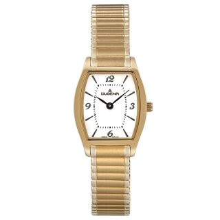 Damenuhr Dugena Luzern goldfarben  Zugband