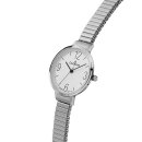 Damenuhr Dugena Fiona mit Zugband silberfarben