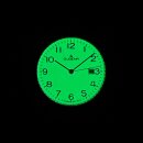 Herrenuhr Dugena Bari Nachleuchtendes Zifferblatt Zugband Edelstahl