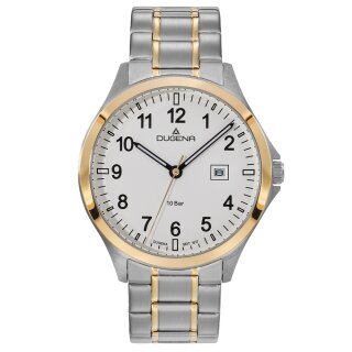Herrenuhr Dugena Boston Metallband bicolor