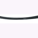 Collier Stahl, 45cm Nylon ummantelt, 8-reihig, schwarz,...