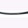 Collier Stahl, 45cm Nylon ummantelt, 8-reihig, schwarz, Verschluss: Bajonett 925/-