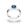 Bastian Inverun Ring 925/- Sterlingsilber mit Topas London Blue